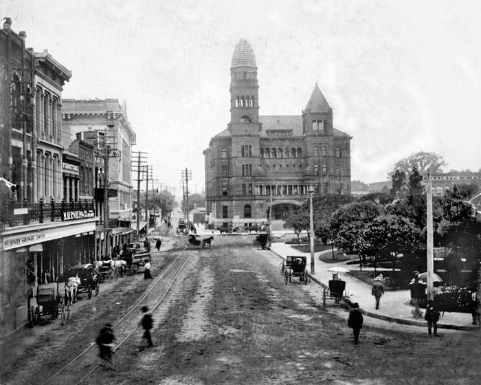 Bexar County courthouse, early 1900s